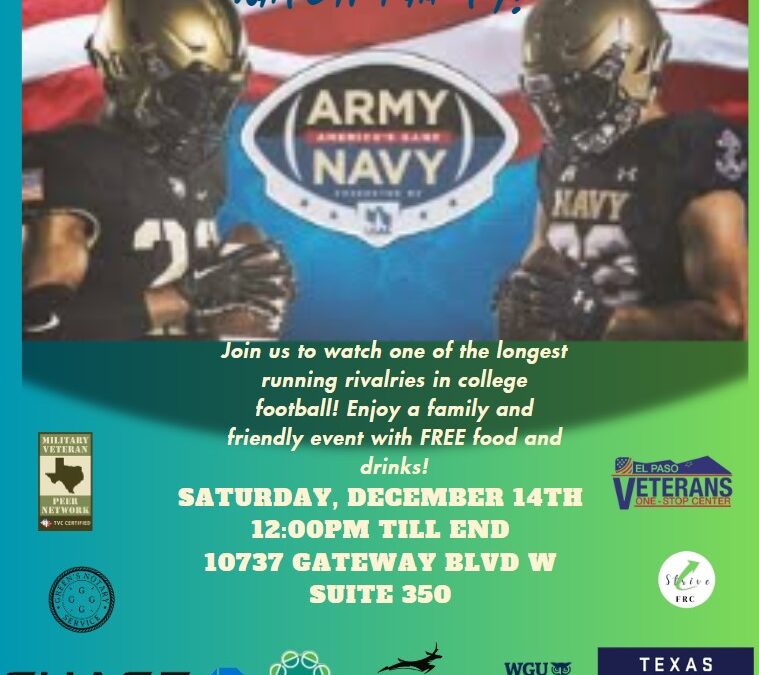 Army vs. Navy Watch Party 2024